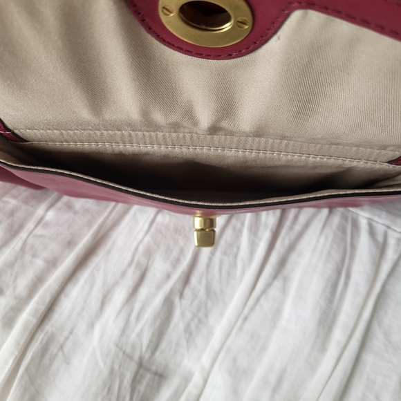 Coach Legacy Leather Courtenay Hobo Slouchy Shoulder Bag In Deep Port - Picture 11 of 16